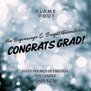 Illuminate Their Future: Custom Graduation Candle