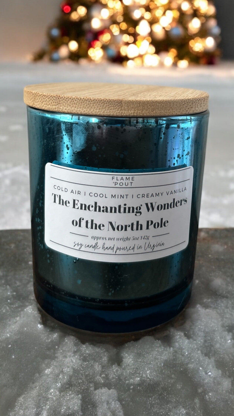 The Enchanting Wonders of the North Pole - Cold Air, Cool Mint, Creamy Vanilla 5oz